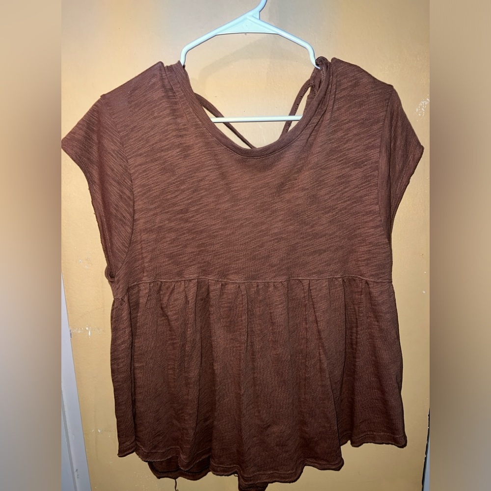 Super cute peplum top